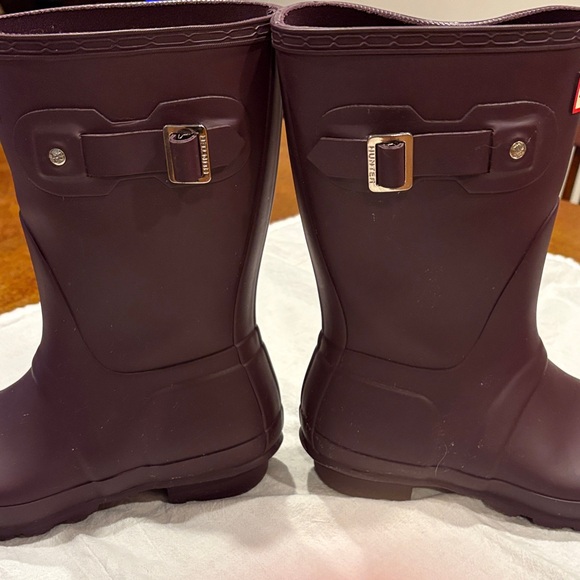 Hunter Women's Winter & Rain Boots - Dark Purple - Picture 7 of 9